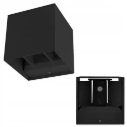 Oprawa architektoniczna Kira LED 6W regulacja czarna-5908263383951