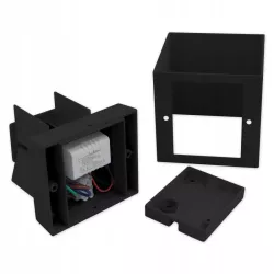 Oprawa architektoniczna Kira LED 6W regulacja czarna-5908263383951