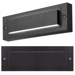 Kinkiet zewnętrzny LED 6W lampa ogrodowa elewacyjna ścienna-5908263385474