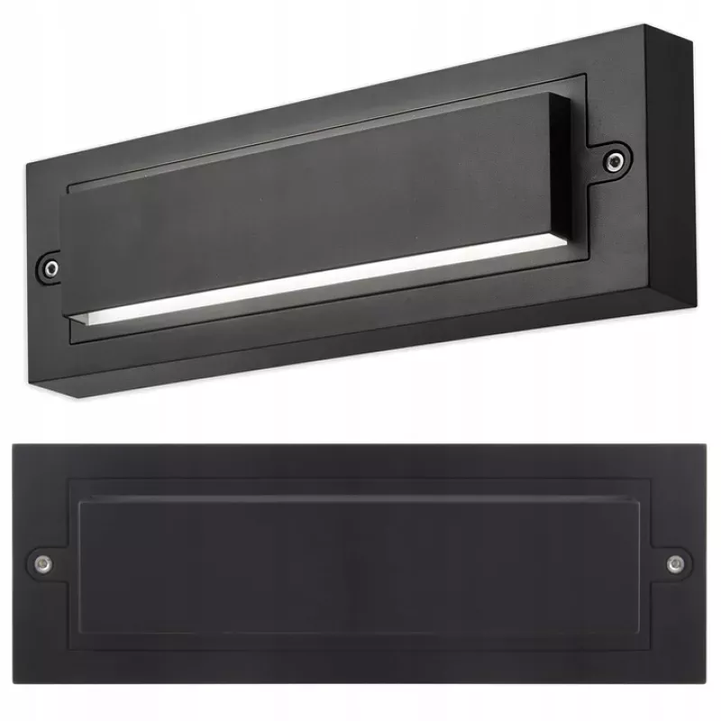 Kinkiet zewnętrzny LED 6W lampa ogrodowa elewacyjna ścienna-5908263385474