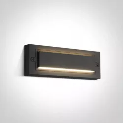 Kinkiet zewnętrzny LED 6W lampa ogrodowa elewacyjna ścienna-5908263385474