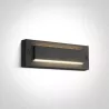 Kinkiet zewnętrzny LED 6W lampa ogrodowa elewacyjna ścienna-5908263385474