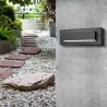 Kinkiet zewnętrzny LED 6W lampa ogrodowa elewacyjna ścienna-5908263385474