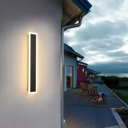Lampa LED 30cm kinkiet ogrodowy ścienny elewacyjna zewnętrzna akryl-5908263389601