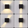 Kinkiet zewnętrzny lampa ogrodowa zewnętrzna elewacyjna ścienna G9 LED-5904703002901