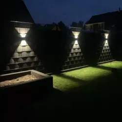 Kinkiet zewnętrzny lampa ogrodowa zewnętrzna elewacyjna ścienna G9 LED-5904703002901