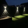 Kinkiet zewnętrzny lampa ogrodowa zewnętrzna elewacyjna ścienna G9 LED-5904703002901