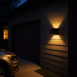 Kinkiet zewnętrzny lampa ogrodowa zewnętrzna elewacyjna ścienna G9 LED-5904703002901