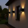 Kinkiet zewnętrzny lampa ogrodowa zewnętrzna elewacyjna ścienna G9 LED-5904703002901