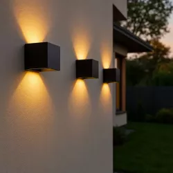 Kinkiet zewnętrzny lampa ogrodowa zewnętrzna elewacyjna ścienna G9 LED-5904703002901
