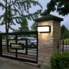 Kinkiet zewnętrzny LED 12W lampa ogrodowa zewnętrzna elewacyjna ścienna-5904703017769