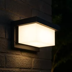 Kinkiet zewnętrzny E27 lampa ogrodowa zewnętrzna elewacyjna ścienna-5904703017776