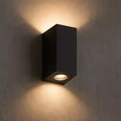 Kinkiet zewnętrzny lampa ogrodowa zewnętrzna elewacyjna ścienna GU10 LED-5904703019077