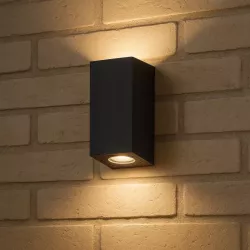 Kinkiet zewnętrzny lampa ogrodowa zewnętrzna elewacyjna ścienna GU10 LED-5904703019077