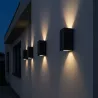 Kinkiet zewnętrzny lampa ogrodowa zewnętrzna elewacyjna ścienna GU10 LED-5904703019077