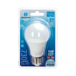 LED A60 E27 8W z Czujnikiem Światła - 8433325211646