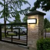 Kinkiet zewnętrzny lampa ogrodowa LED 12W CZUJNIK RUCHU elewacyjna ścienna-5904703019411