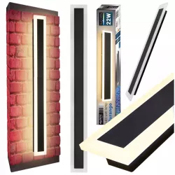 Lampa LED Oprawa Kinkiet ogrodowy elewacyjna LED 29W DURANGO 120cm IP65-5904703029076