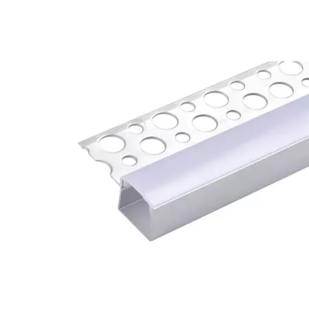 Profil Led Masterled GK single 2m anodowany mleczn-5904703022251