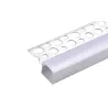 Profil Led Masterled GK single 2m anodowany mleczn-5904703022251