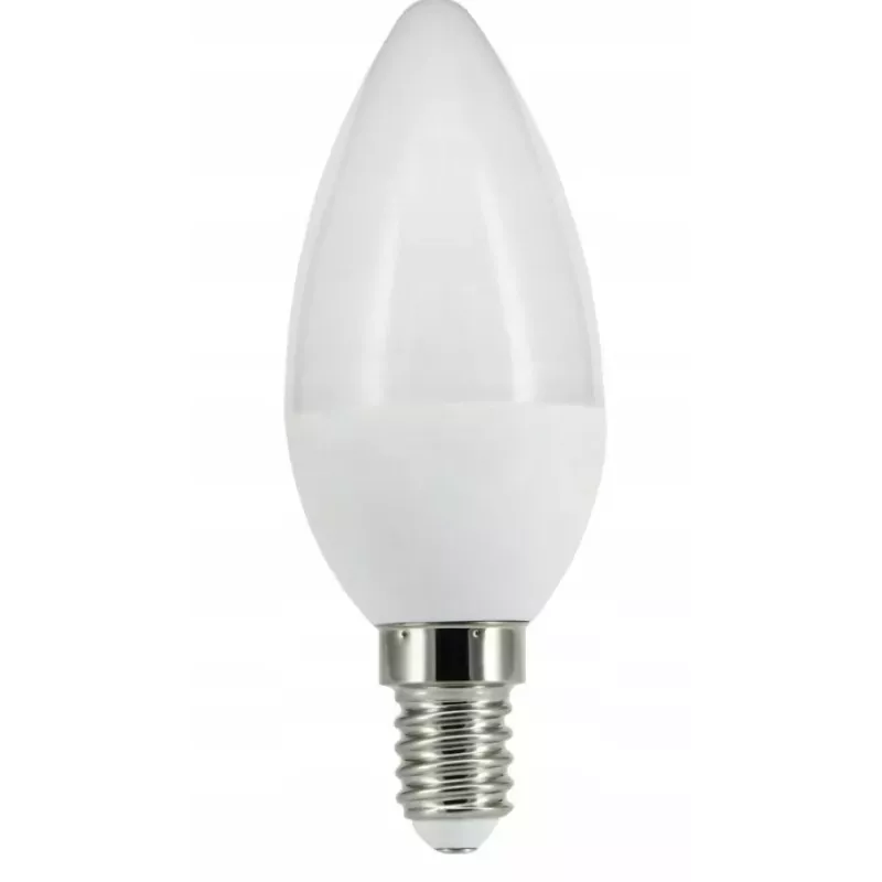 Żarówka LED świecowa E14, 5W - biała ciepła-5908263384859