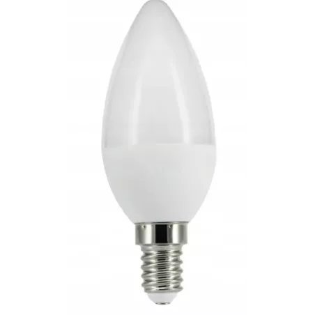Żarówka LED świecowa E14, 5W - biała ciepła-5908263384859