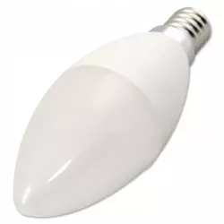 Żarówka LED świecowa E14, 5W - biała ciepła-5908263384859