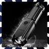 LATARKA SZPERACZ LED MOCNA AKUMULATOROWA USB TAKTYCZNA ZOOM SURVIVAL KABEL-5904703009115