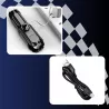 LATARKA SZPERACZ LED MOCNA AKUMULATOROWA USB TAKTYCZNA ZOOM SURVIVAL KABEL-5904703009115