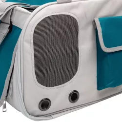 Torba transportowa na ramie dla małego psa lub kota 43.5x31x27.5cm - 8719138146437