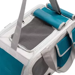 Torba transportowa na ramie dla małego psa lub kota 43.5x31x27.5cm - 8719138146437