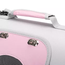 Torba transportowa dla kota lub małego psa z siatką 47.5x27x28.5cm - 8719138146505