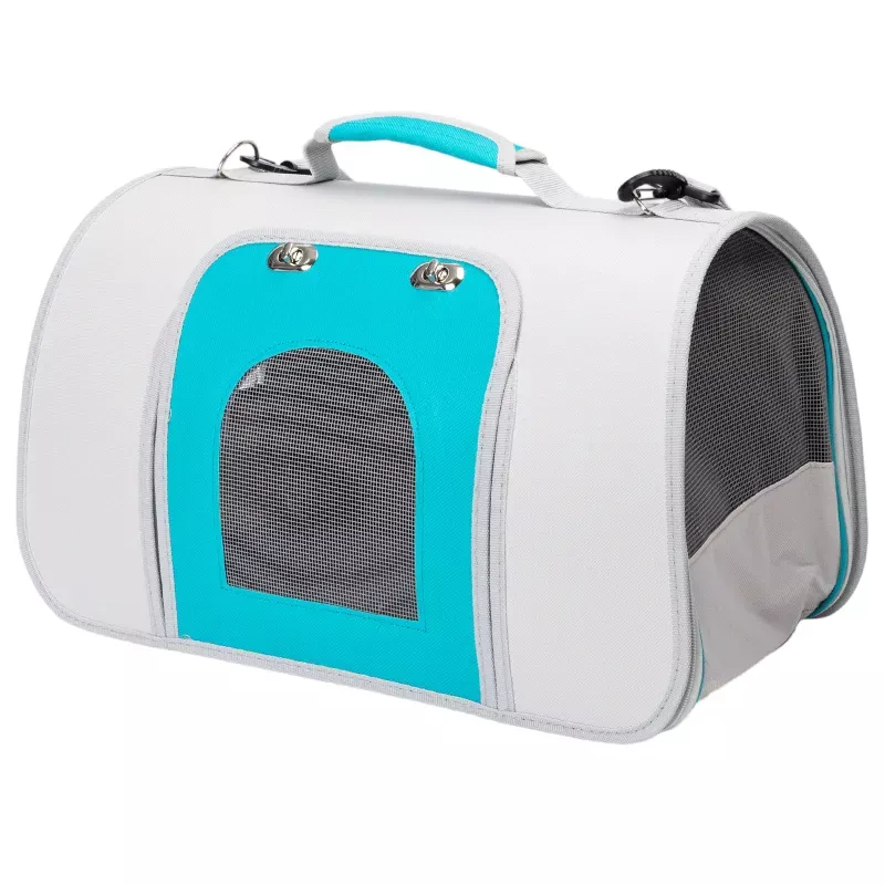Torba transportowa dla kota lub małego psa z siatką 47.5x27x28.5cm - 8719138146482