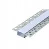 Profil Led podtynkowy do GK 20mm 2m anodowany mleczny-5904703022206