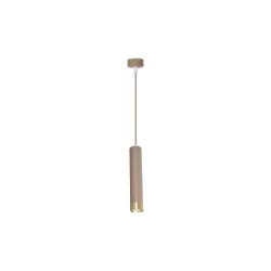 Lampa wisząca Keon GU10 x1 beż+złoty-5904703030690