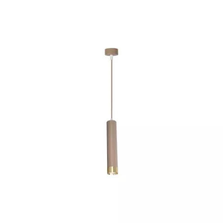 Lampa wisząca Keon GU10 x1 beż+złoty-5904703030690