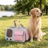 Torba transportowa na ramie dla małego psa lub kota 43.5x31x27.5cm - 8719138146444