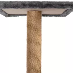 Duże drzewko dla kota drapak 6-Poziomowy 125 cm z hamakiem I domkiem - 8719138145409