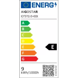 Świetlówka listwa LED oprawa T5 9W 4000K 0.6m biała neutralna 990lm - 8433325372040