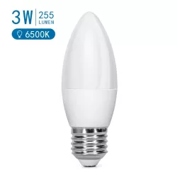 LED C37 E27 3W - 8433325175870