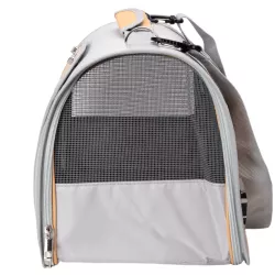 Torba transportowa dla kota lub małego psa z siatką 47.5x27x28.5cm - 8719138146499