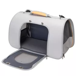 Torba transportowa dla kota lub małego psa z siatką 47.5x27x28.5cm - 8719138146499