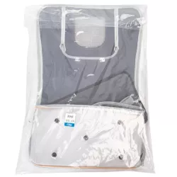 Torba transportowa dla kota lub małego psa z siatką 47.5x27x28.5cm - 8719138146499
