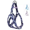 Szelki dla psa w Kratkę - Rozmiar L (55-70 cm) - Kolorowe - 8719138146314