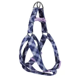 Szelki dla psa w Kratkę - Rozmiar L (55-70 cm) - Kolorowe - 8719138146314
