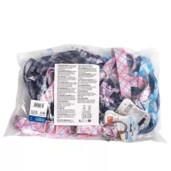 Szelki dla psa w Kratkę - Rozmiar L (55-70 cm) - Kolorowe - 8719138146314