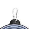 Składana 350ml miska dla psa turystyczna z karabińczykiem 12.5x5cm-8719138212255