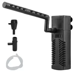 Filtr wewnętrzny 3W akwarium z deszczownicą i regulacja do 250L/h - 8719138146611