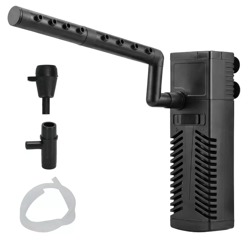Filtr wewnętrzny 3W akwarium z deszczownicą i regulacja do 250L/h - 8719138146611