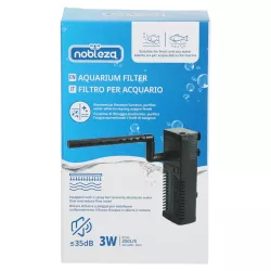 Filtr wewnętrzny 3W akwarium z deszczownicą i regulacja do 250L/h - 8719138146611